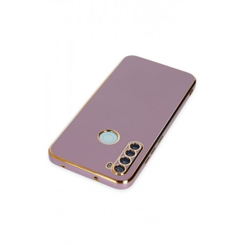 Newface Xiaomi Redmi Note 8 Kılıf Volet Silikon - Mor Newface Xiaomi Redmi Note 8 Kılıf Volet Silikon - Mor