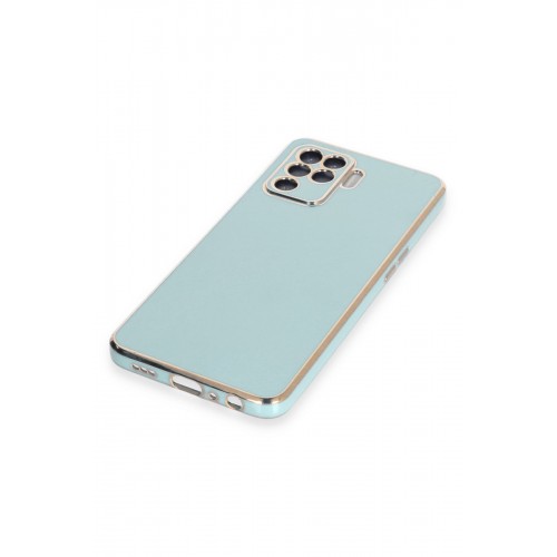 Newface Oppo Reno 5 Lite Kılıf Volet Silikon - Açık Yeşil Newface Oppo Reno 5 Lite Kılıf Volet Silikon - Açık Yeşil