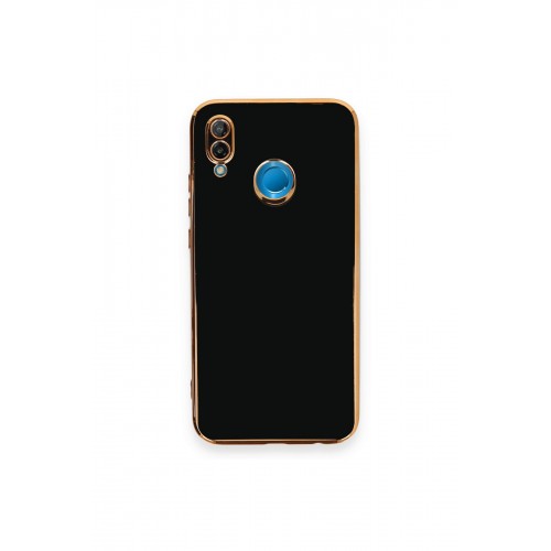 Newface Huawei P20 Lite Kılıf Volet Silikon - Siyah Newface Huawei P20 Lite Kılıf Volet Silikon - Siyah