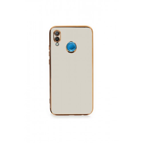 Newface Huawei P20 Lite Kılıf Volet Silikon - Beyaz Newface Huawei P20 Lite Kılıf Volet Silikon - Beyaz