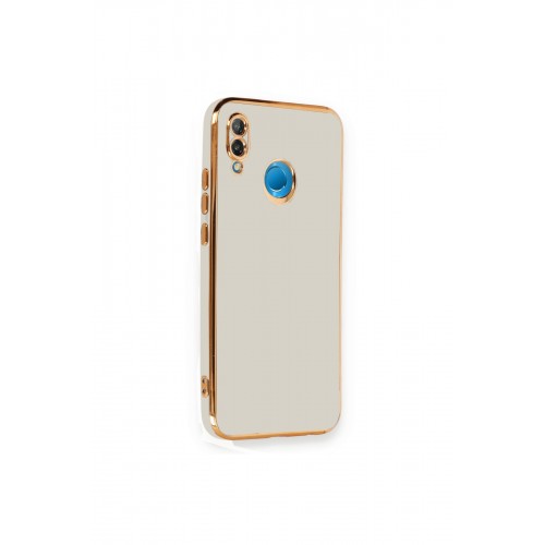 Newface Huawei P20 Lite Kılıf Volet Silikon - Beyaz Newface Huawei P20 Lite Kılıf Volet Silikon - Beyaz