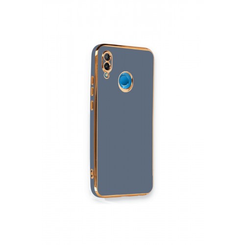 Newface Huawei P20 Lite Kılıf Volet Silikon - Mavi Newface Huawei P20 Lite Kılıf Volet Silikon - Mavi