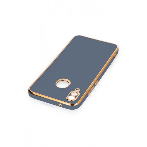 Newface Huawei P20 Lite Kılıf Volet Silikon - Mavi Newface Huawei P20 Lite Kılıf Volet Silikon - Mavi