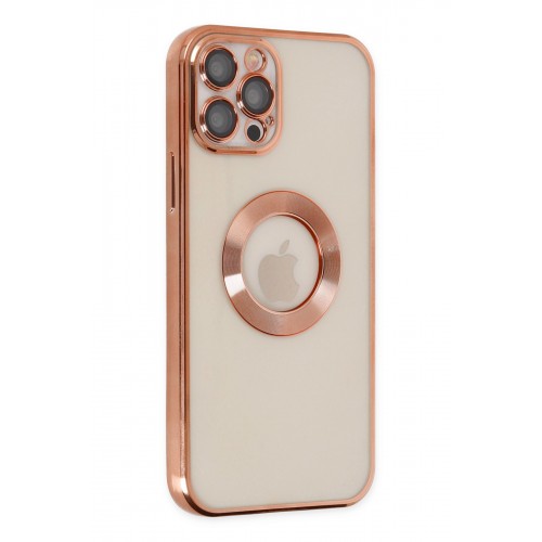 Newface iPhone 12 Pro Max Kılıf Slot Silikon - Rose Gold Newface iPhone 12 Pro Max Kılıf Slot Silikon - Rose Gold