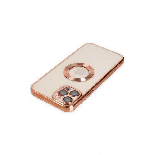 Newface iPhone 12 Pro Max Kılıf Slot Silikon - Rose Gold Newface iPhone 12 Pro Max Kılıf Slot Silikon - Rose Gold