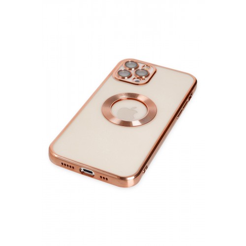 Newface iPhone 12 Pro Max Kılıf Slot Silikon - Rose Gold Newface iPhone 12 Pro Max Kılıf Slot Silikon - Rose Gold