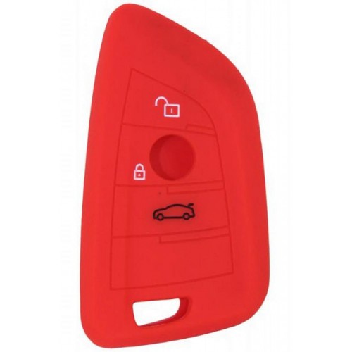 ANAHTAR KUMANDA KORUYUCU KILIF SİLİKON KIRMIZI BMW F15-G20-G30-F48-F39-X5-X6