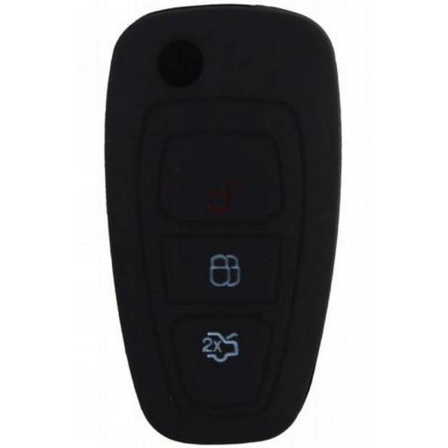 ANAHTAR KUMANDA KORUYUCU KILIF SİLİKON SİYAH FORD TRANSIT-MONDEO-FOCUS-RANGER-C MAX-S MAX-GALAXY