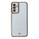 Newface Samsung Galaxy M13 Kılıf Liva Lens Silikon - Mavi