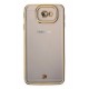 Newface Samsung Galaxy J7 Prime Kılıf Liva Lens Silikon - Beyaz