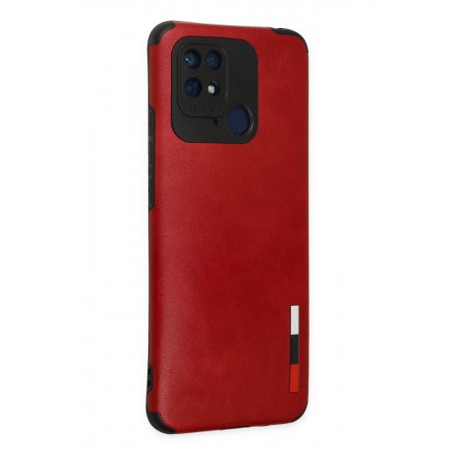 Newface Xiaomi Poco C40 Kılıf Loop Deri Silikon - Kırmızı Newface Xiaomi Poco C40 Kılıf Loop Deri Silikon - Kırmızı