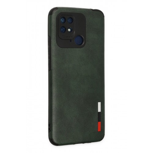 Newface Xiaomi Poco C40 Kılıf Loop Deri Silikon - Yeşil Newface Xiaomi Poco C40 Kılıf Loop Deri Silikon - Yeşil