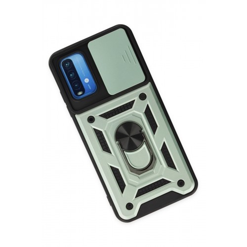Newface Xiaomi Redmi 9T Kılıf Pars Lens Yüzüklü Silikon - Yeşil Newface Xiaomi Redmi 9T Kılıf Pars Lens Yüzüklü Silikon - Yeşil