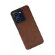 Newface Vivo Y22S Kılıf Loop Deri Silikon - Kahverengi Newface Vivo Y22S Kılıf Loop Deri Silikon - Kahverengi