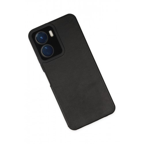 Newface Vivo Y16 Kılıf Loop Deri Silikon - Siyah Newface Vivo Y16 Kılıf Loop Deri Silikon - Siyah