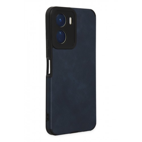 Newface Vivo Y16 Kılıf Loop Deri Silikon - Lacivert Newface Vivo Y16 Kılıf Loop Deri Silikon - Lacivert