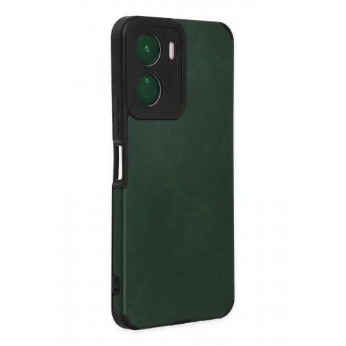 Newface Vivo Y16 Kılıf Loop Deri Silikon - Yeşil Newface Vivo Y16 Kılıf Loop Deri Silikon - Yeşil