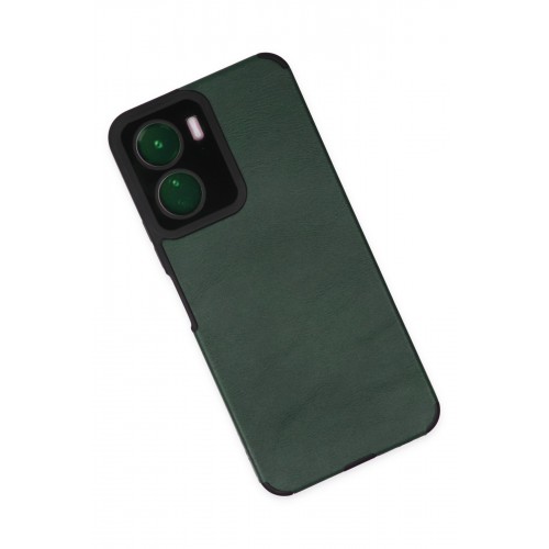Newface Vivo Y16 Kılıf Loop Deri Silikon - Yeşil Newface Vivo Y16 Kılıf Loop Deri Silikon - Yeşil