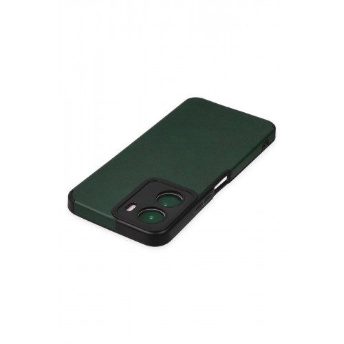 Newface Vivo Y16 Kılıf Loop Deri Silikon - Yeşil Newface Vivo Y16 Kılıf Loop Deri Silikon - Yeşil