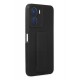 Newface Vivo Y16 Kılıf Mega Standlı Silikon - Siyah