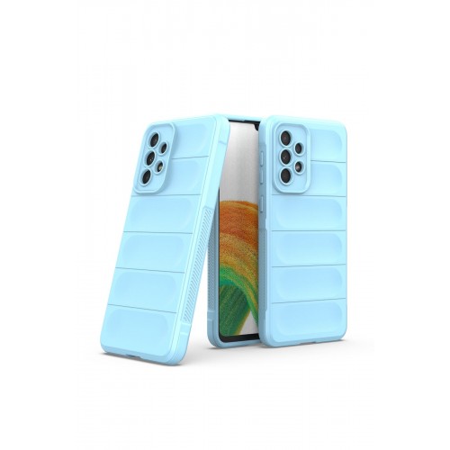 Newface Samsung Galaxy A33 5G Kılıf Optimum Silikon - Sky Blue Newface Samsung Galaxy A33 5G Kılıf Optimum Silikon - Sky Blue