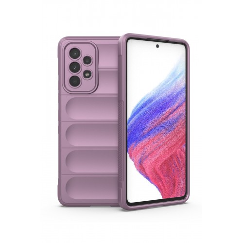 Newface Samsung Galaxy A53 5G Kılıf Optimum Silikon - Mor Newface Samsung Galaxy A53 5G Kılıf Optimum Silikon - Mor