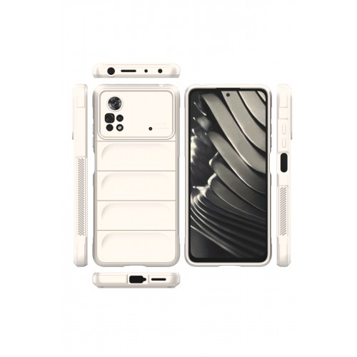 Newface Xiaomi Poco X4 Pro 5G Kılıf Optimum Silikon - Krem Newface Xiaomi Poco X4 Pro 5G Kılıf Optimum Silikon - Krem