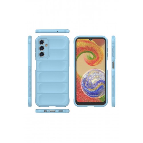 Newface Samsung Galaxy A14 4G Kılıf Optimum Silikon - Sky Blue Newface Samsung Galaxy A14 4G Kılıf Optimum Silikon - Sky Blue