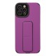 Newface iPhone 12 Pro Max Kılıf Mega Standlı Silikon - Mor Newface iPhone 12 Pro Max Kılıf Mega Standlı Silikon - Mor