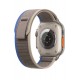 Newface Apple Watch 45mm Trail Kordon - Mavi-Gri Newface Apple Watch 45mm Trail Kordon - Mavi-Gri