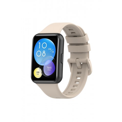 Newface Huawei Watch Fit 2 Klasik Kordon - Pudra Newface Huawei Watch Fit 2 Klasik Kordon - Pudra