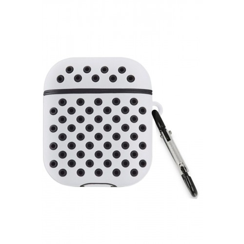 Newface Airpods (1.nesil) Spor Delikli Kılıf - Gri-Siyah Newface Airpods (1.nesil) Spor Delikli Kılıf - Gri-Siyah