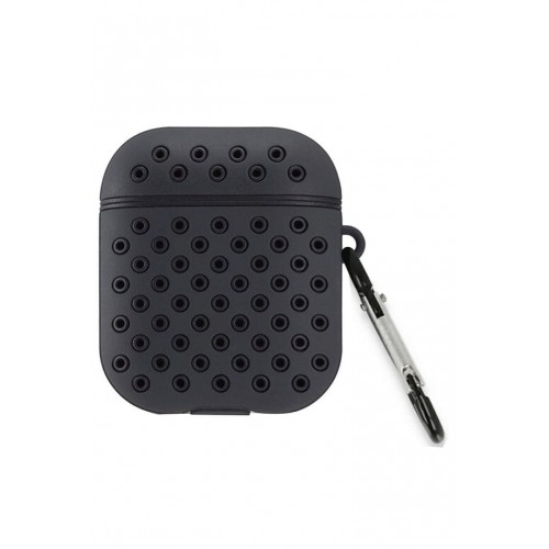 Newface Airpods (1.nesil) Spor Delikli Kılıf - Siyah-Siyah Newface Airpods (1.nesil) Spor Delikli Kılıf - Siyah-Siyah