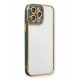 Newface iPhone 14 Pro Kılıf Liva Lens Silikon - Yeşil Newface iPhone 14 Pro Kılıf Liva Lens Silikon - Yeşil
