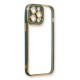 Newface iPhone 14 Pro Kılıf Liva Lens Silikon - Yeşil Newface iPhone 14 Pro Kılıf Liva Lens Silikon - Yeşil