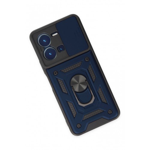 Newface Vivo Y35 Kılıf Pars Lens Yüzüklü Silikon - Lacivert Newface Vivo Y35 Kılıf Pars Lens Yüzüklü Silikon - Lacivert