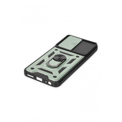 Newface Vivo Y35 Kılıf Pars Lens Yüzüklü Silikon - Yeşil Newface Vivo Y35 Kılıf Pars Lens Yüzüklü Silikon - Yeşil