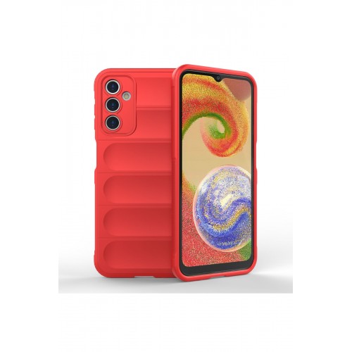Newface Samsung Galaxy A14 4G Kılıf Optimum Silikon - Kırmızı Newface Samsung Galaxy A14 4G Kılıf Optimum Silikon - Kırmızı