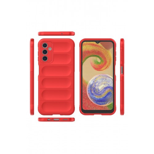 Newface Samsung Galaxy A14 4G Kılıf Optimum Silikon - Kırmızı Newface Samsung Galaxy A14 4G Kılıf Optimum Silikon - Kırmızı