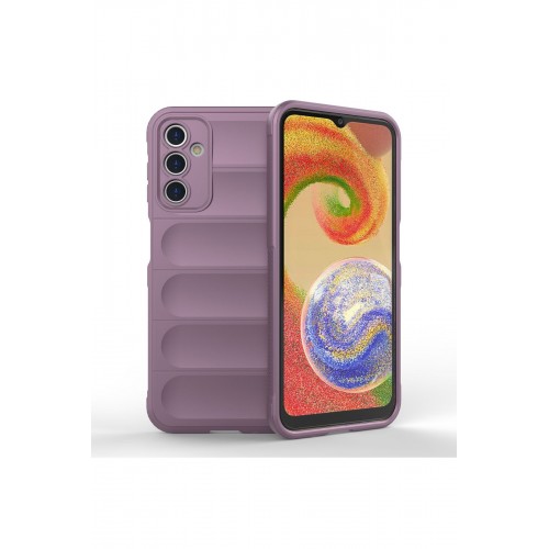 Newface Samsung Galaxy A14 4G Kılıf Optimum Silikon - Mor Newface Samsung Galaxy A14 4G Kılıf Optimum Silikon - Mor