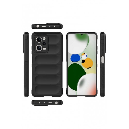 Newface Xiaomi Redmi Note 12 Pro 5G Kılıf Optimum Silikon - Siyah Newface Xiaomi Redmi Note 12 Pro 5G Kılıf Optimum Silikon - Siyah