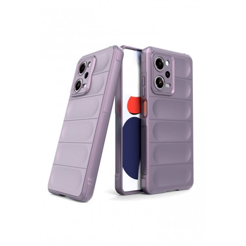 Newface Xiaomi Redmi Note 12 Pro 5G Kılıf Optimum Silikon - Mor Newface Xiaomi Redmi Note 12 Pro 5G Kılıf Optimum Silikon - Mor