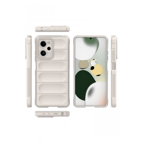 Newface Xiaomi Redmi Note 12 Pro 5G Kılıf Optimum Silikon - Krem Newface Xiaomi Redmi Note 12 Pro 5G Kılıf Optimum Silikon - Krem