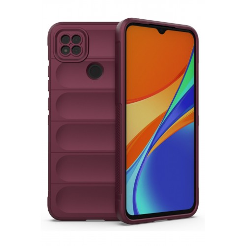 Newface Xiaomi Redmi 9C Kılıf Optimum Silikon - Bordo Newface Xiaomi Redmi 9C Kılıf Optimum Silikon - Bordo