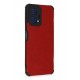 Newface Xiaomi Redmi Note 12 5G Kılıf Loop Deri Silikon - Kırmızı