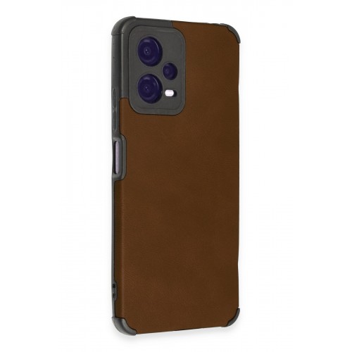 Newface Xiaomi Redmi Note 12 5G Kılıf Loop Deri Silikon - Kahverengi Newface Xiaomi Redmi Note 12 5G Kılıf Loop Deri Silikon - Kahverengi