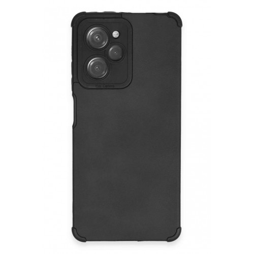 Newface Xiaomi Redmi Note 12 Pro 5G Kılıf Loop Deri Silikon - Siyah