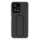 Newface Xiaomi Redmi Note 12 5G Kılıf Mega Standlı Silikon - Siyah