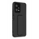 Newface Xiaomi Redmi Note 12 5G Kılıf Mega Standlı Silikon - Siyah
