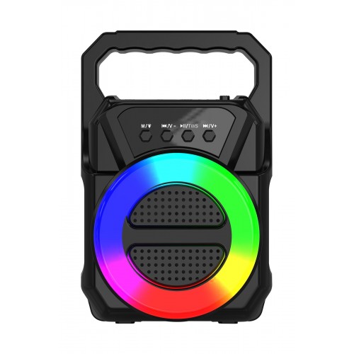 Newface ABS-1309 Rgb FM Kablosuz Hoparlör - Siyah Newface ABS-1309 Rgb FM Kablosuz Hoparlör - Siyah